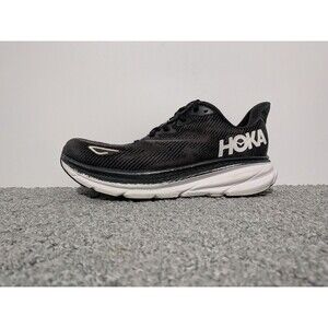 Hoka One One Clifton 9 Running Shoes Mens Size 8 D Black